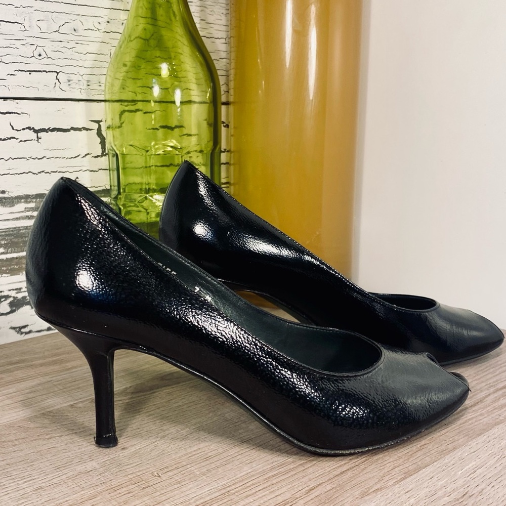 Donald J. Pliner Couture Black Patent Leather Tiff Pump